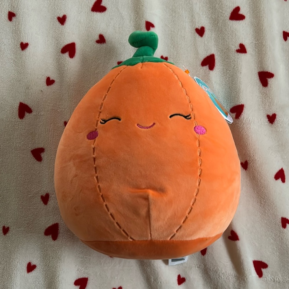 paige the pumpkin squishmallow new with tag